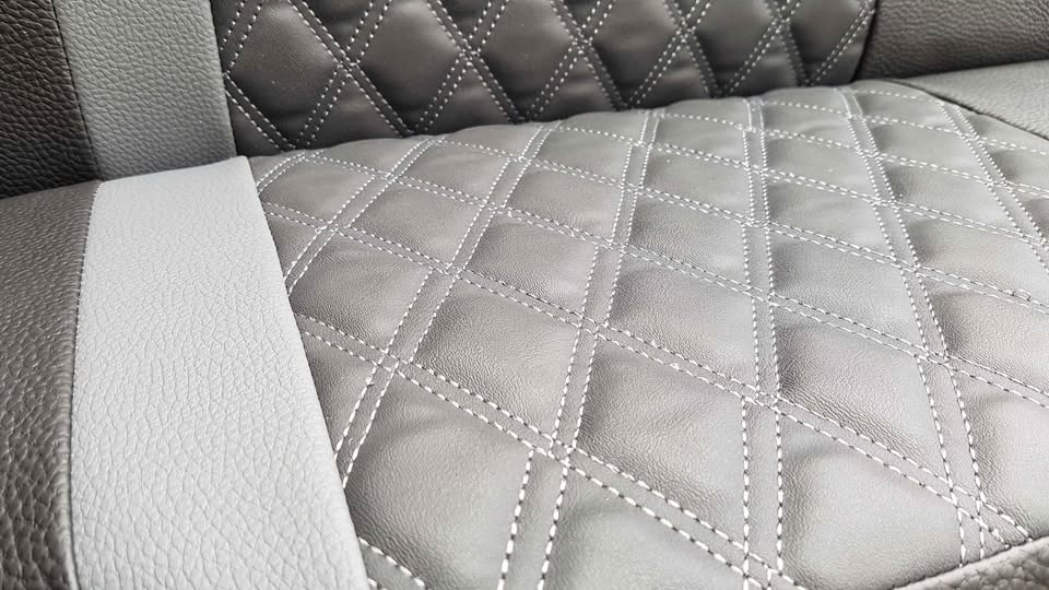 Vauxhall 3/4 Rock and Roll Bed Grey Diamond